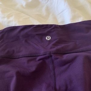 purple lululemons